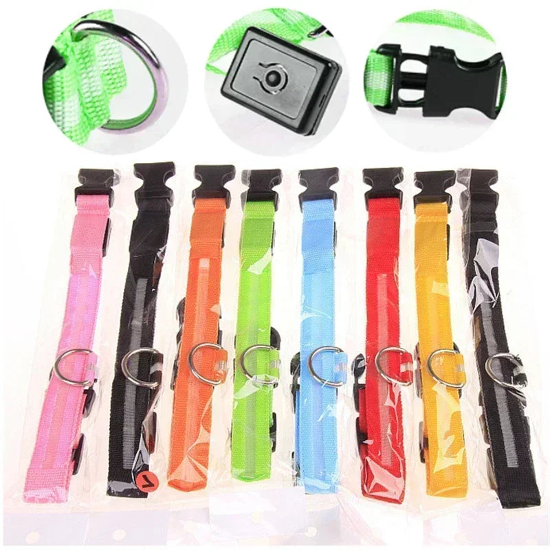 🔦 GlowGuard™ LED Safety Collar